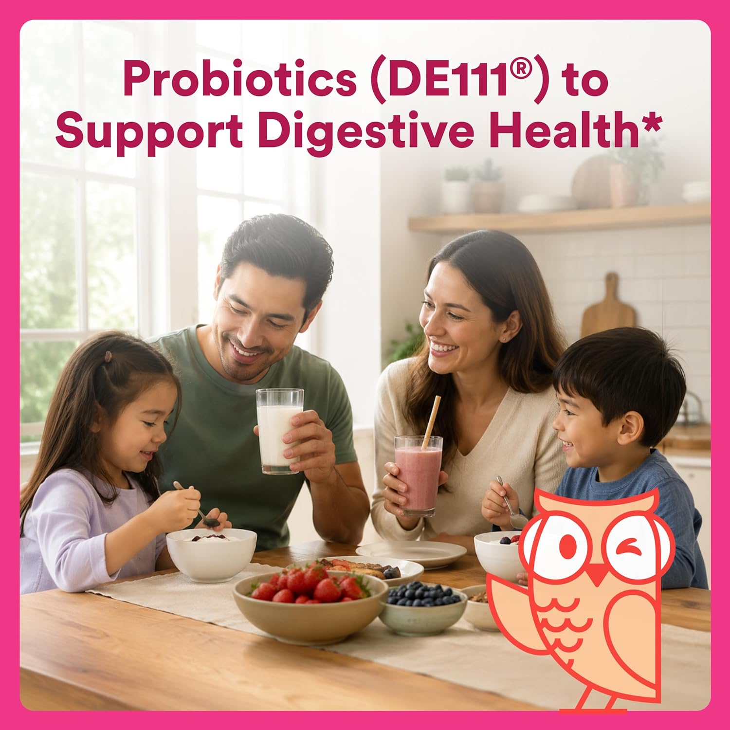 Kids Probiotic & Prebiotic Gummies for Digestive Health