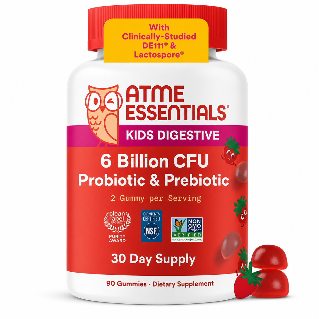 Kids Probiotic & Prebiotic Gummies for Digestive Health