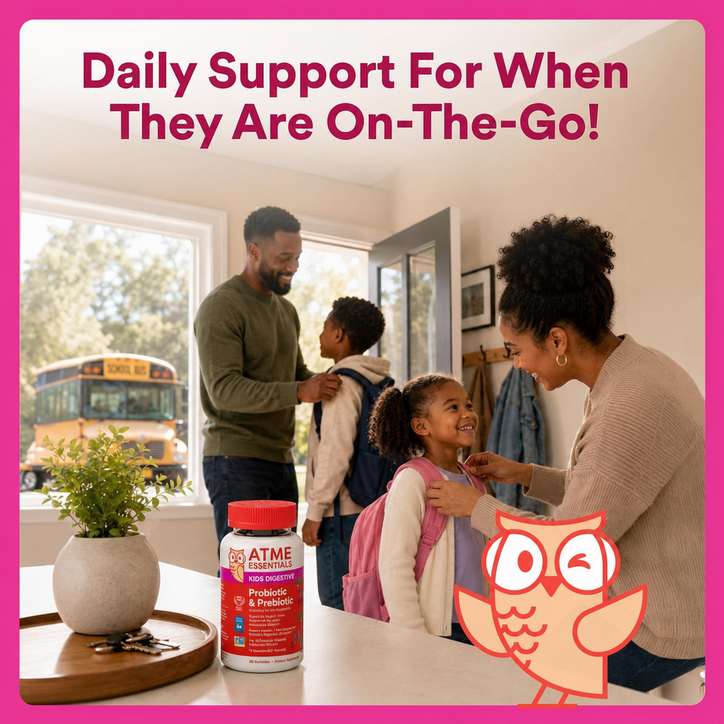 Kids Probiotic & Prebiotic Gummies for Digestive Health